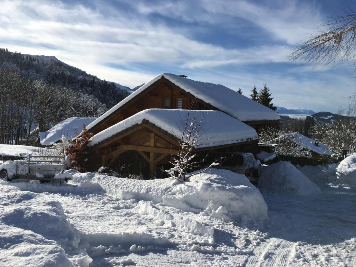 Le Chalet De Doucy Bardet Habère-Poche Exterior foto